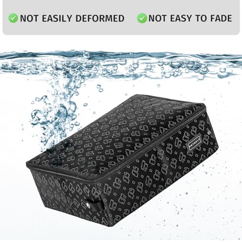 Petsfit Portable Cat Crate with Litter Box and Soft Cushion Cat, Collapsible Pop Up Cat Kennel with Carrying Bag for Travel