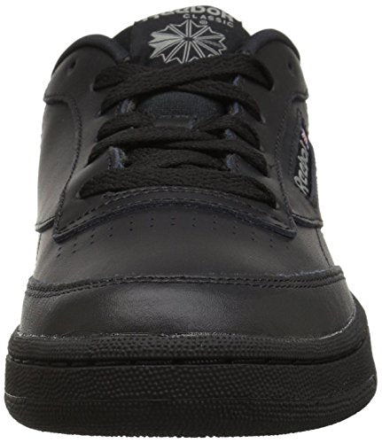 Reebok Boy's Club C Sneaker, Black/Charcoal, 12 Little Kid