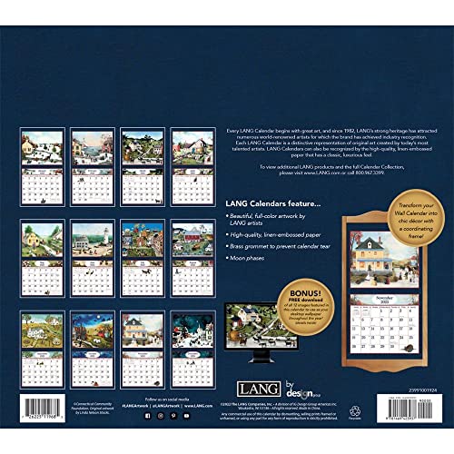 LANG LINDA NELSON STOCKS 2023 WALL CALENDAR