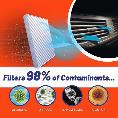 FRAM Fresh Breeze Cabin Air Filter with Arm & Hammer Baking Soda, CF11777 for Select Jeep Vehicles, (Pack of 1)