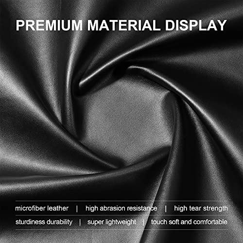CASMONAL Checkbook Covers for Personal Checkbook Holder RFID Blocking Premium Leather Checkbook Cover for Duplicate Checks