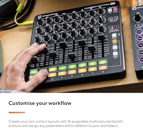 Novation Launch Control XL USB MIDI controller for Ableton Live with assignable controls