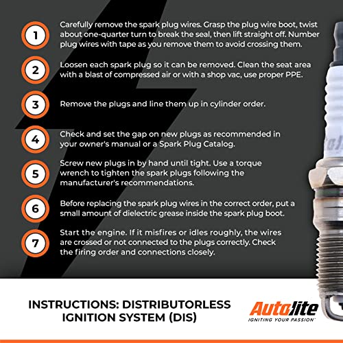 Autolite Iridium XP Automotive Replacement Spark Plug, XP5701 (1 Pack)