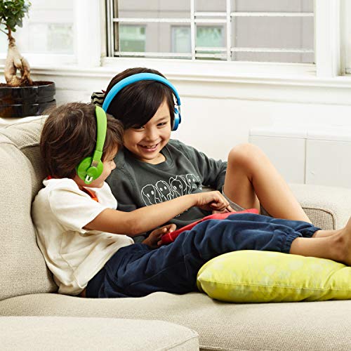 LilGadgets Untangled Pro On-Ear Wireless Kids Headphones for School, Microphone, Volume Limited, SharePort Technology, SoftTouch Padding, Black