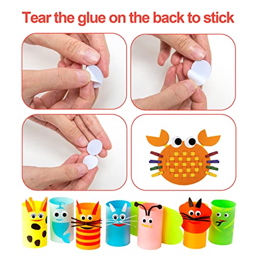 1330pcs Googly Eyes Self Adhesive for Crafts, Craft Sticker Wiggle Eyes with Multi Sizes for DIY