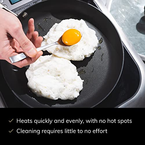 Scanpan Professional 8” Fry Pan - Easy-to-Use Nonstick Cookware - Dishwasher, Metal Utensil & Oven Safe - Made in Denmark