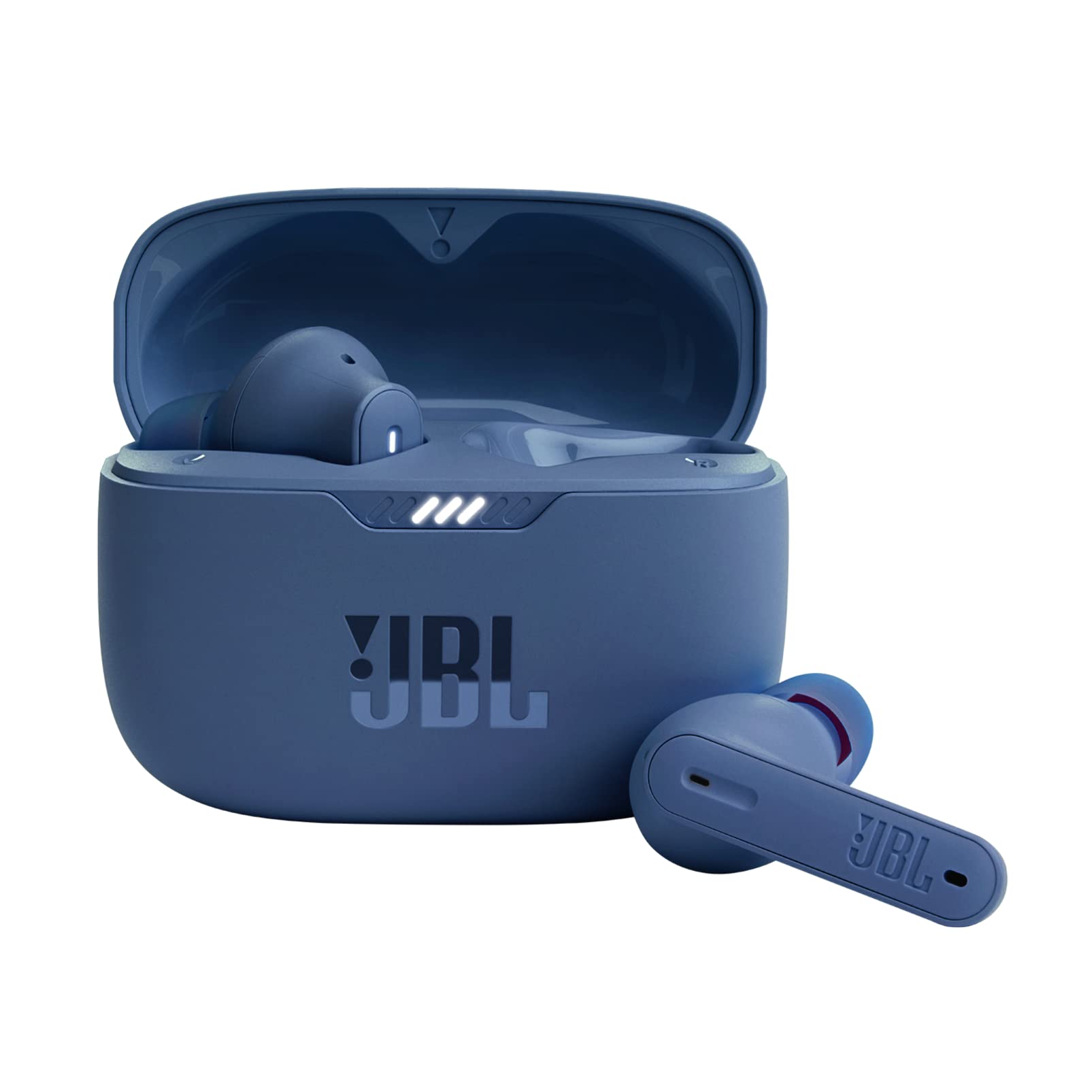 JBL Tune 230NC TWS - True Wireless In-Ear Headphones, Active Noise Cancelling with Smart Ambient, JBL Pure Bass Sound, 4 mics for perfect voice calls, IPX4, 40Hrs of battery life (Blue)