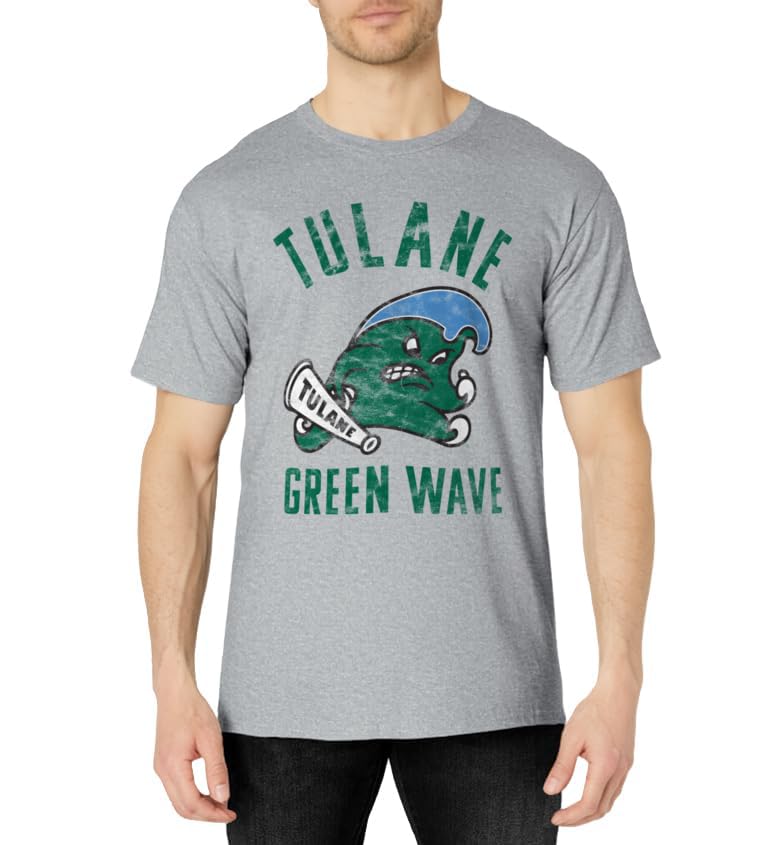 Tulane University Green Wave Large T-Shirt