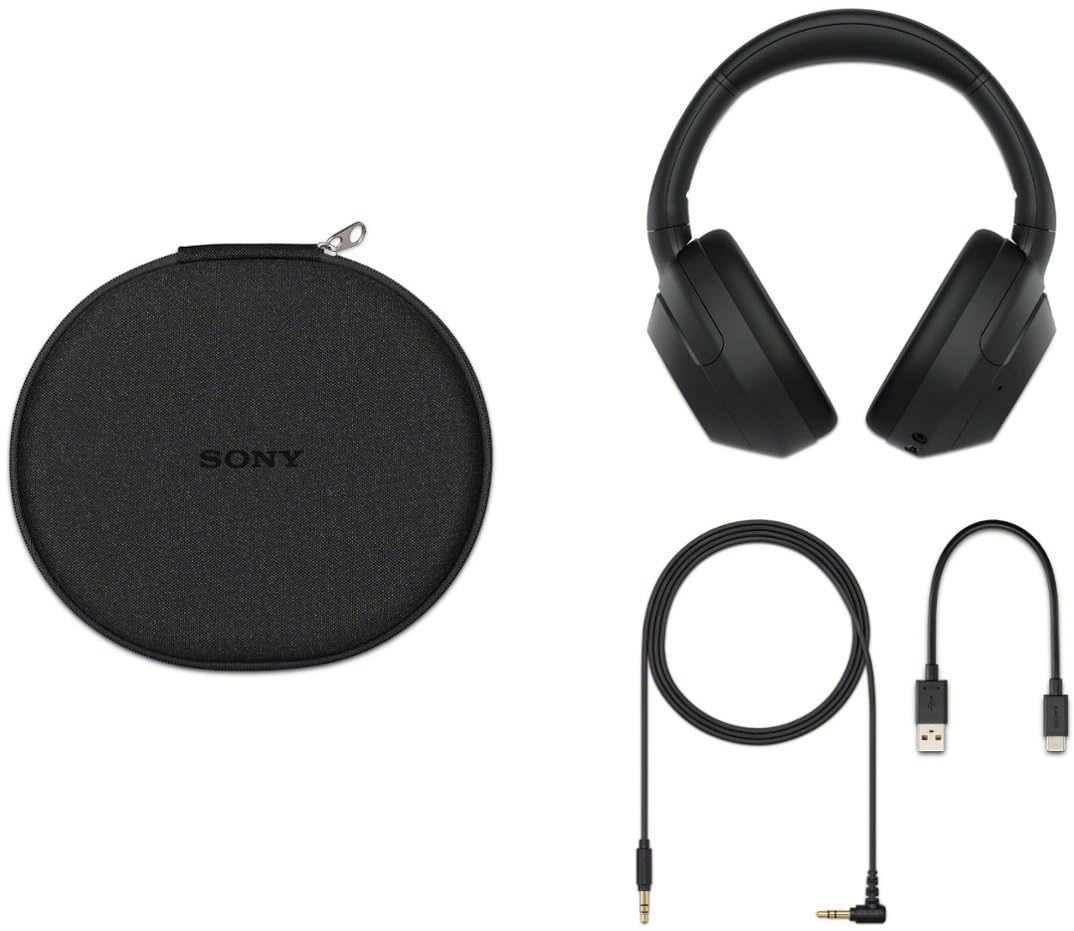 Sony ULT WEAR 900N Wireless Noise Canceling Bluetooth Headphones - Black