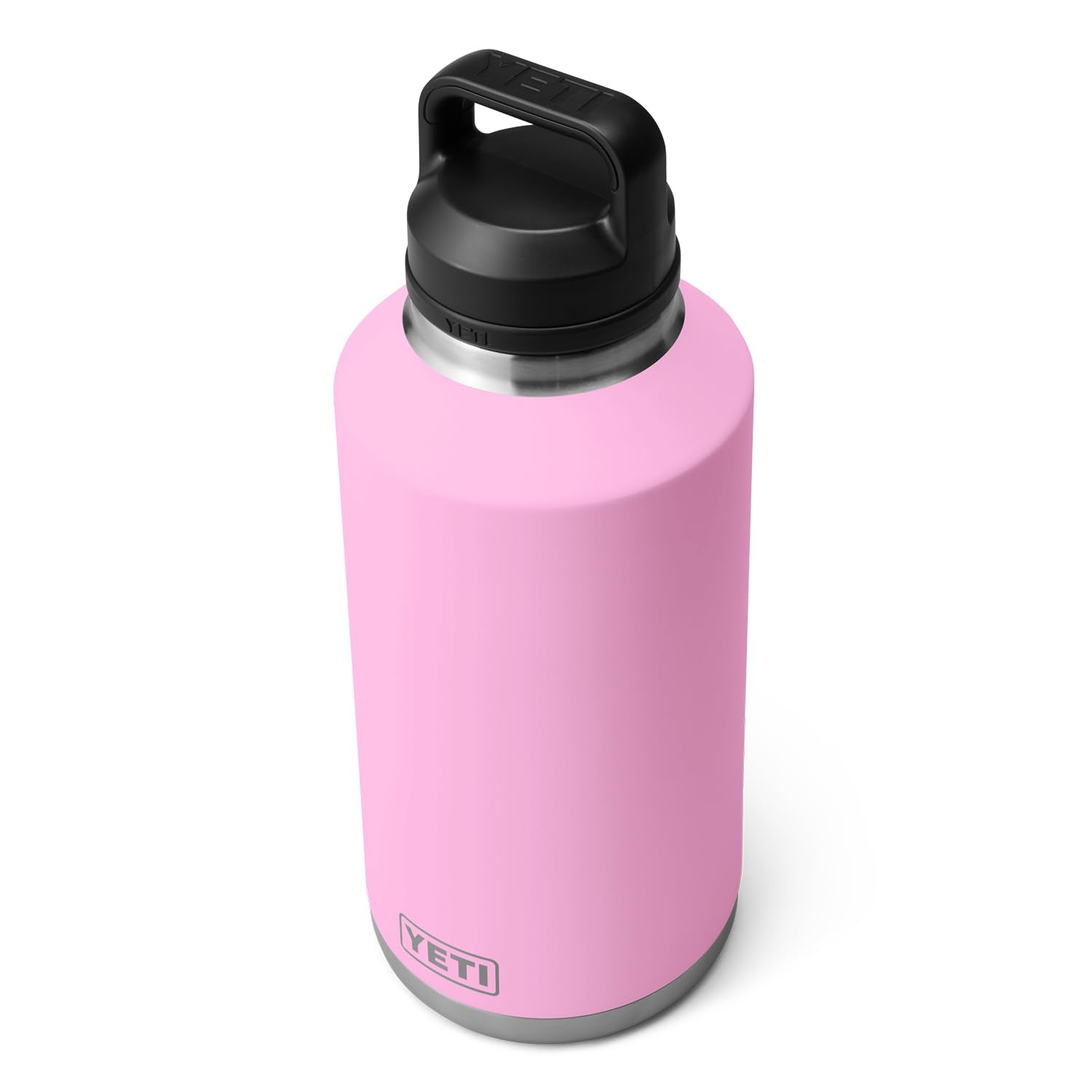 YETI Rambler 64 oz Bottle, Vacuum Insulated, Stainless Steel with Chug Cap, Power Pink