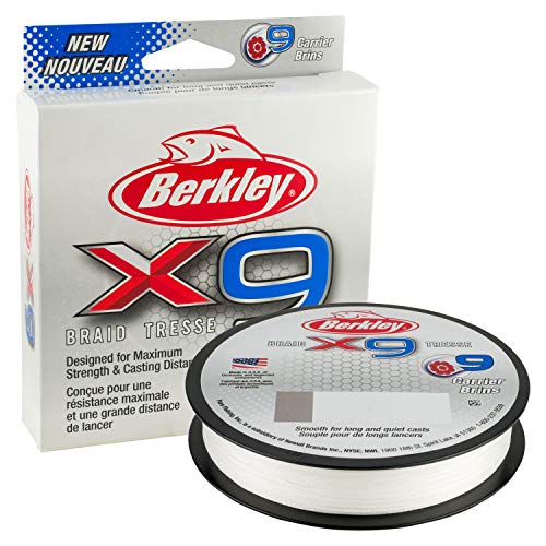 Berkley x9 Braid Superline, Suitable for Freshwater Environments