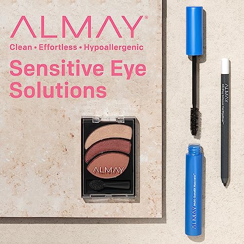 Almay Multi-Benefit Mascara and Eyeliner Duo Value Pack, Black Brown