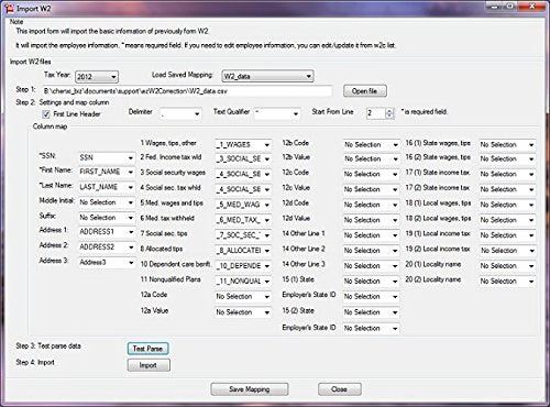 EzW2Correction 2024: Form W-2C, W-3C Software (basic version)