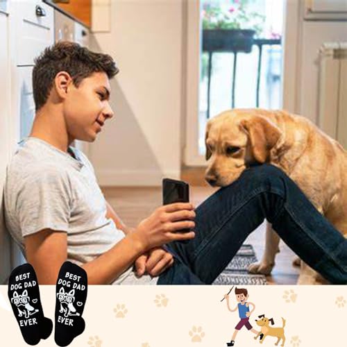 ZXGXLAW Birthday Gifts for Cat Dog Dad Cat Dog Mom,Funny Socks for Men Women Christmas Ideas,Crazy Gifts for Animal Lovers