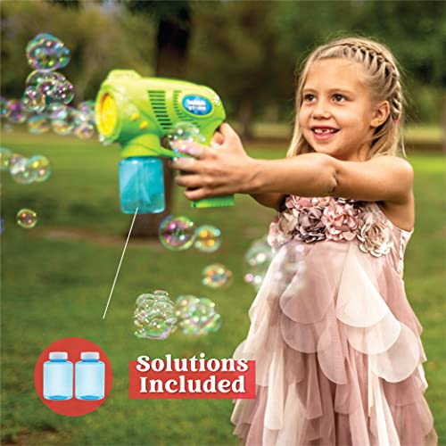 JOYIN 2 Kids Bubble Gun with 2 Bottles Bubble Refill Solution, Bubble Guns Kids 4-8, Bubble Machine Gun for Toddlers 1-3, Bubble Gun Blaster Party Favors, Summer Toy, Outdoors, Easter, Birthday Gift