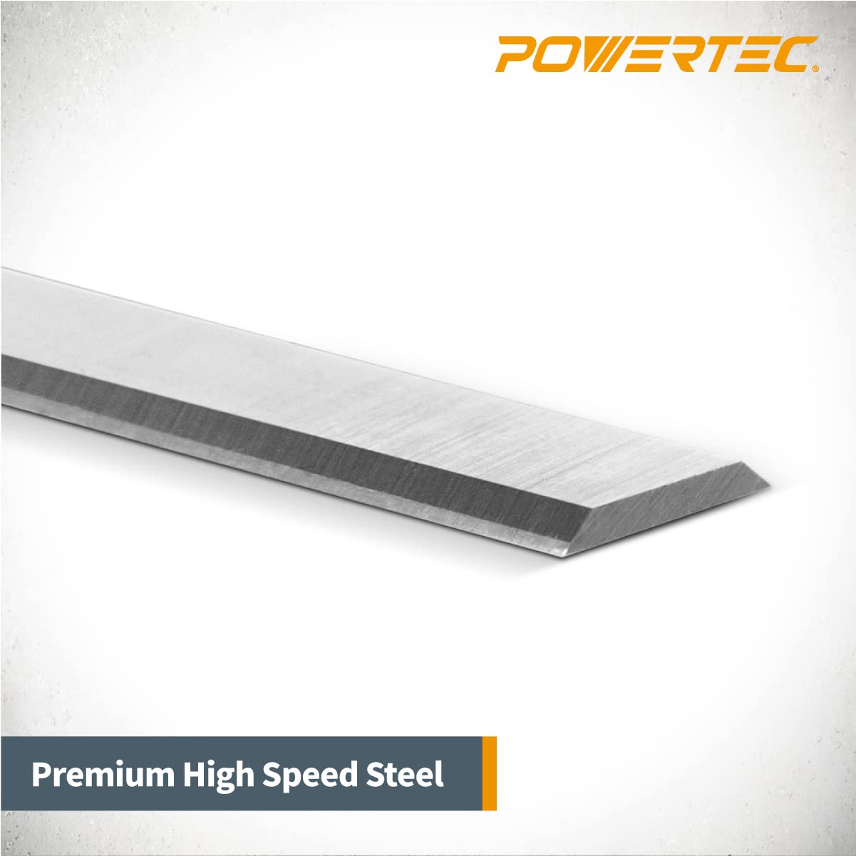 POWERTEC 12-1/2 Inch Planer Blades for Delta 22-560, 22-565, TP305, TP400LS Planer, Replacement for 22-562 Planer Knives, Set of 2 (128037)