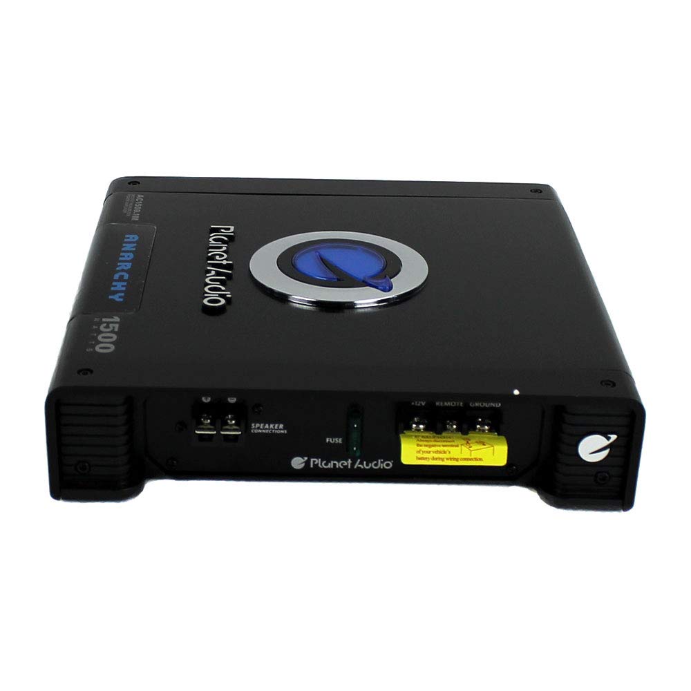 MTX 12 Inch Subwoofer Enclosure, Planet Audio 1500 Watt Amp, and Soundstorm 8GA Wiring Kit