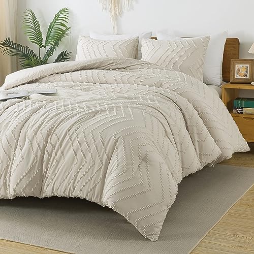 Litanika Mustard Yellow Full Comforter Sets, Lightweight Fluffy Bedding Comforter Sets for Bed, 3 Pieces Down Alternative Comforter Bed Set Gift Choice (79x90Inches, 1 Comforter and 2 Pillow Shams)
