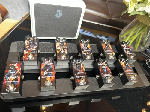 JUSTPRO Chorus Guitar Pedal, Analog Chorus Electric Guitar Effect Pedal Single Type DC 9V True Bypass