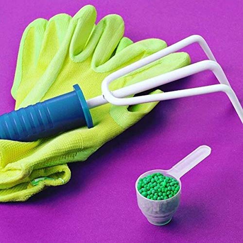 Plastic Measuring Scoop, 4 Tablespoon (60 cc | 1/4 Cup | 2 oz. | 60 mL) Long Handle Spoons for Powders, Granules, Coffee, Pet Food, Baking Supplies, Protein and Other Dry Goods, BPA Free (Set of 100)