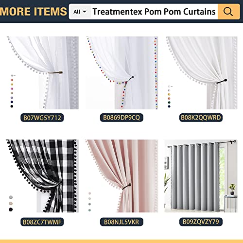 Treatmentex Buffalo Check Curtains