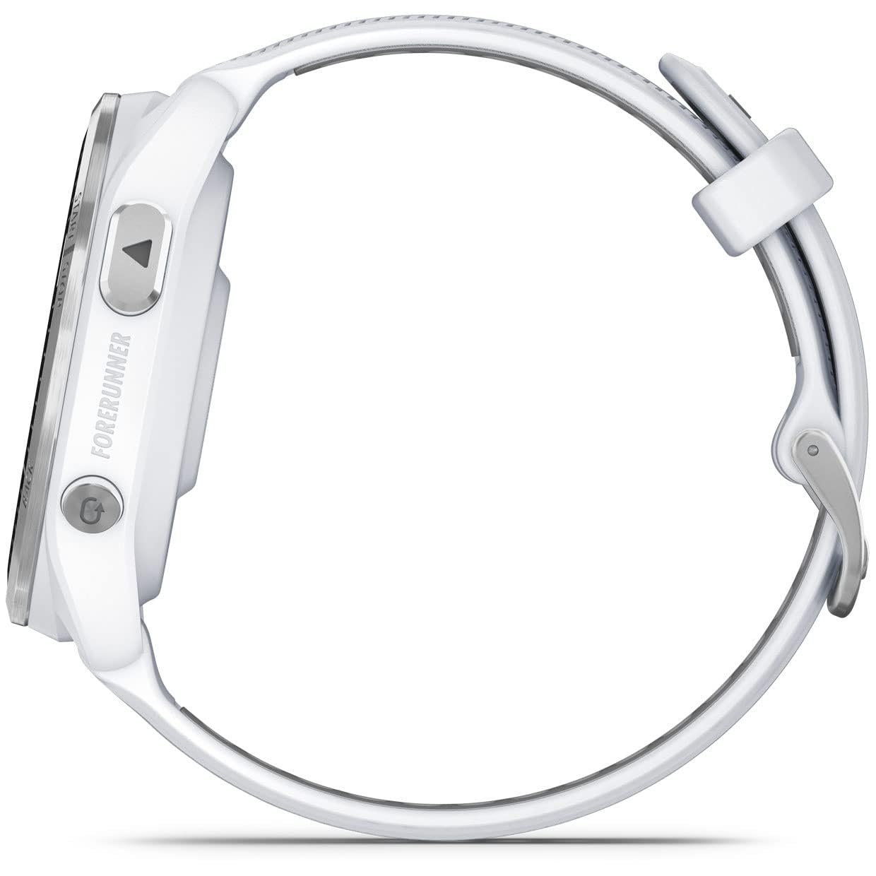 Garmin Forerunner® 965 Running Smartwatch - Whitestone and Powder Gray