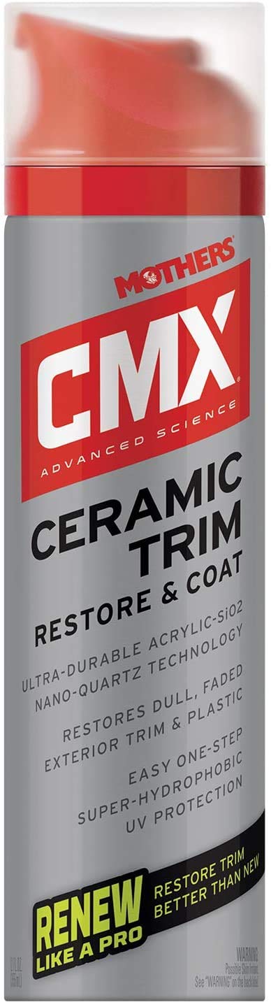 MOTHERS 01300 CMX Ceramic Trim Restore & Coat, 6.7 oz.