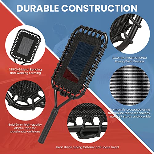Baseball Racket for Fly Balls: Fungo Racket Baseball/Baseball Racket for Coaches and Parents to Help Players Practice Hitting Grounders and Pop Flies (New)
