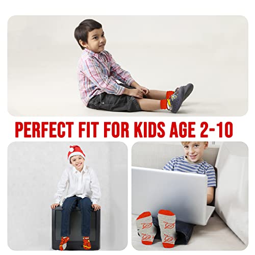 DC Comics The Flash Boys Socks - 10-Pack Superhero Toddler Socks