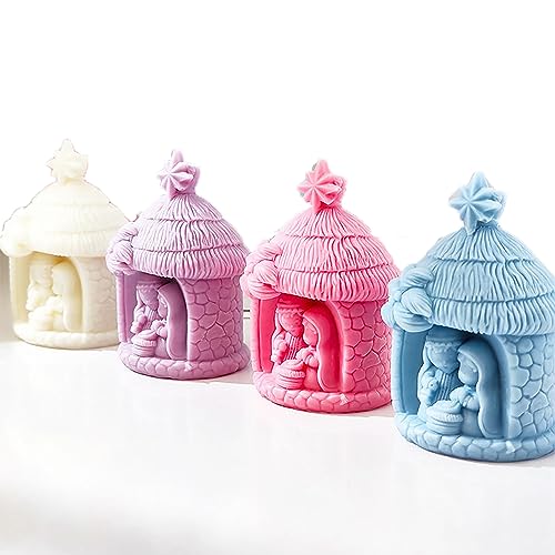 9 Pcs Succulent Resin Mold Succulent Mold Succulent Soap Mold Clay Mold Peony Mold Rose Jewelry Resin Casting Mold Candle Making Molds Craft Supplies 3D Mold Silicone Mold for Resin Casting Mold