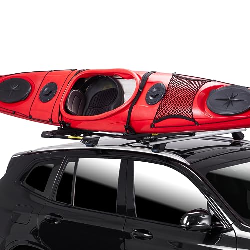 TOOENJOY Elevate Lift Assist Roof Rack, SUV Bike Kayak Carrier Elevating Assist Camping Multiple Loading