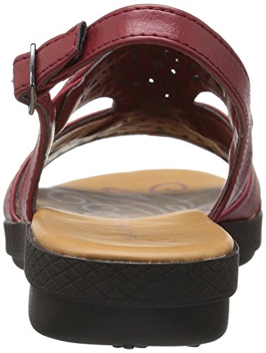 Easy Street Women's Bolt Flat Sandal, Stone, 9.5 M US