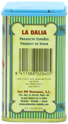 La Dalia Sweet Smoked Paprika from Spain, 2.469 Oz