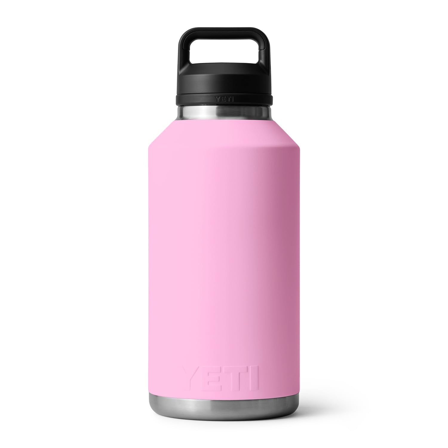 YETI Rambler 64 oz Bottle, Vacuum Insulated, Stainless Steel with Chug Cap, Power Pink