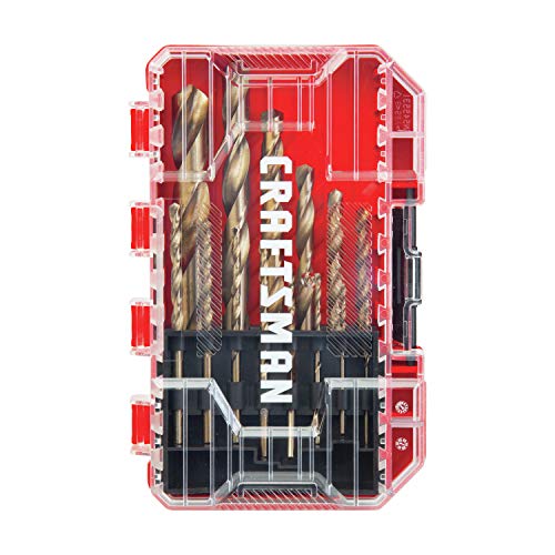 Craftsman Drill Bit Set, Gold Oxide, 14-Piece (CMAM2214)