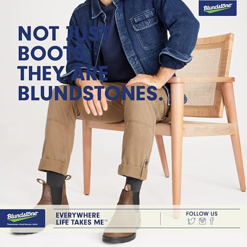 Blundstone 1609 Unisex Classic Series Chelsea Boot for Men and Women with Shock Absorption and Premium Water Resistant Leather, Antique Brown, 10 US Men / 12 US Women / 9 AU