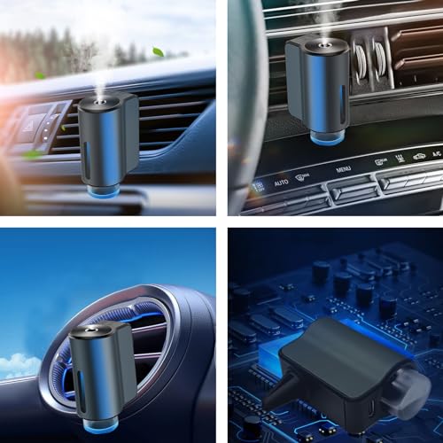 Shonoppy Smart Car Air Freshener, Long Lasting Aroma Replacement for Car Diffuser,Gurung 3pcs Gray