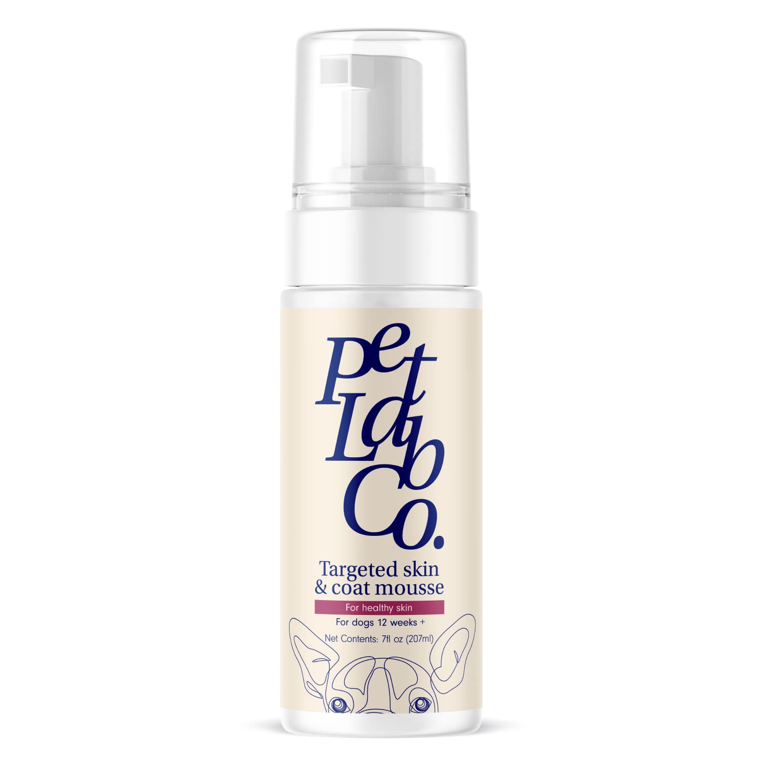 Petlab Co. Itch Relief Mousse - Moisturize, Deodorize, & Support Dry Skin with This Dry Dog Shampoo. Unique Quick-Dry Formula Delivers Support to Promote Coat Comfort