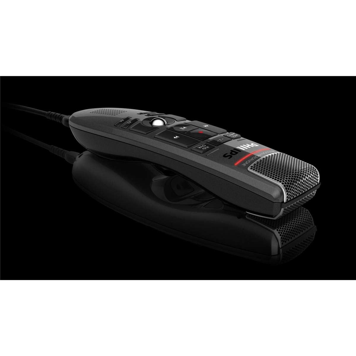 Philips SpeechMike Premium Dictation USB Microphone, Push-Button
