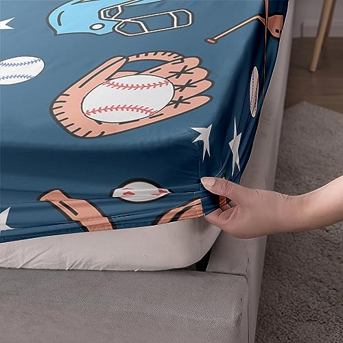 QOOMO Cartoon Cute Panda Bedding for Boys and Girls Botanical Flower Graffiti Style Super Soft Kids Bedding Set Kawaii Wildlife Kids Sheets Set Twin Size 1 Fitted Sheet, 1 Flat Sheet, 2 Pillow Cases