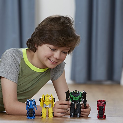 Transformers Toys Autobot Team Combiner Pack - 4 Figure Gift Set – Combine into a Super Robot - Age 6 and Up - 8.5 inch (Amazon Exclusive)