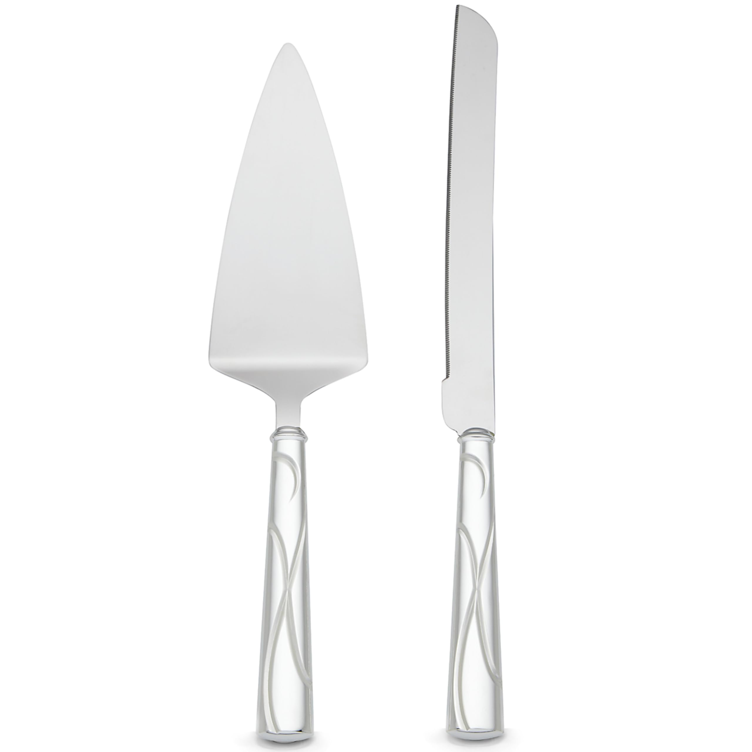 Lenox Cake Knife & Server Adorn Set, Silver