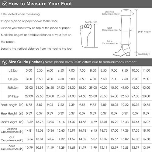 DREAM PAIRS Women's Knee High Low Hidden Wedge Boots Suede Faux Fur Lining Side Zipper Knee High Boots,Size 10,TAUPE/SUEDE,URA