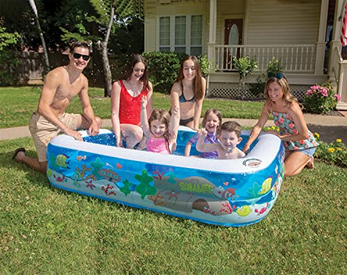 Poolmaster Inflatable Swimming Pool Kiddie Pool, Big Fun Summer School