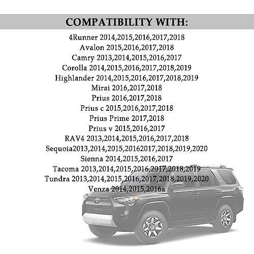 Navigation GPS SD Card - Latest US & Canada Maps Micro SD Card for Upgrading Your Car GPS Navigation System - 86271-0E075 Car Accessories Compatible with Toyota 4Runner RAV4 Tundra