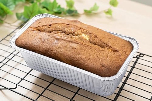 Disposable Loaf Pans | 2lb, 30 Pack, 8.5x4.5" Bread Pans, Food Storage Containers, Heavy-duty Aluminum Foil Cake Pans, Pastry Boxes, Perfect for Baking Bread and Street Treats Takeout