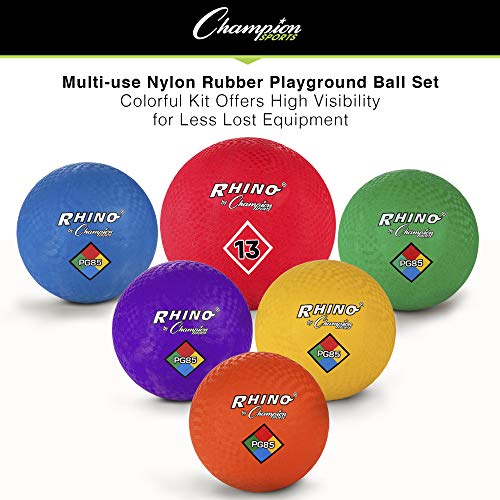 Champion Sports Physical Education Mixed Playground Ball Set