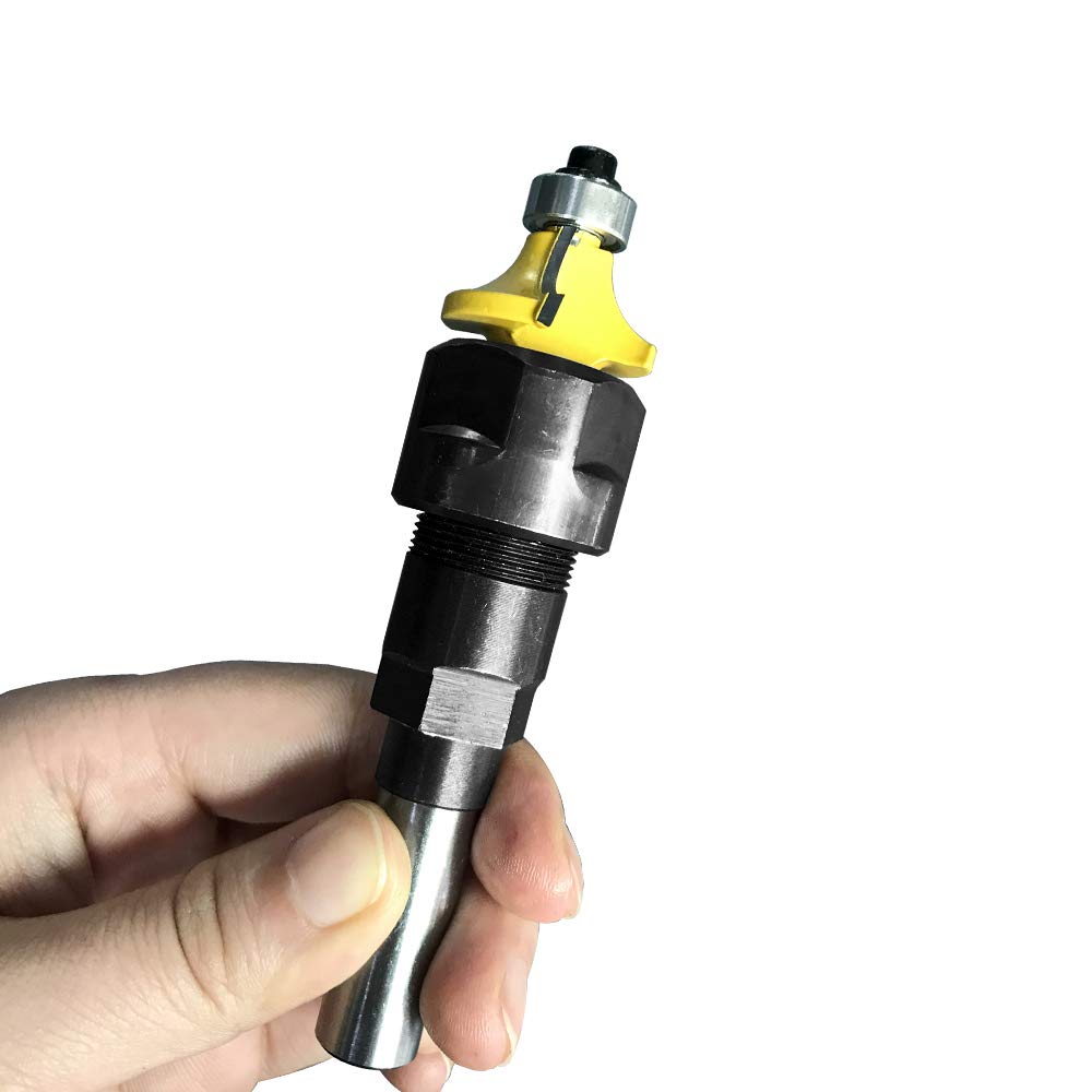 Wolfride 1/2-Inch Shank Router Bit Collet Extension, Adapter for 1/2-inch Shank Bits