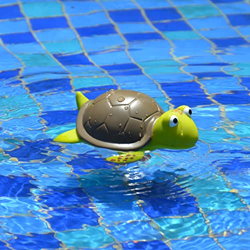 XY-WQ Turtle Chlorine Floater for 1" Tab ONLY, Mini Floating Pool Chlorine Dispenser