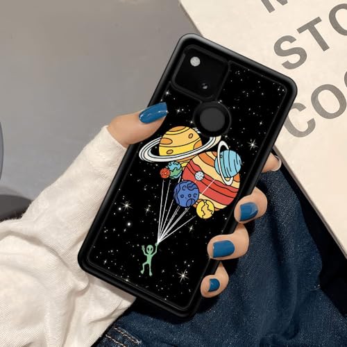 Goodsprout Compatible with iPhone Xs Max Case Alien Balloon Solar System Graphic for Girls,Picture Pattern Design Shockproof Anti-Scratch Hard PC Back Case for iPhone Xs MAX